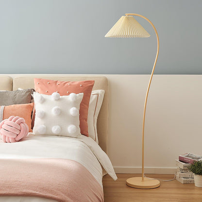 Arc Pleat Floor Lamp