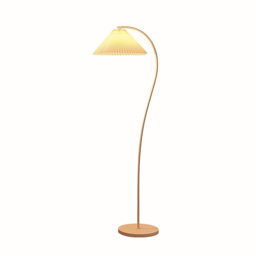 Arc Pleat Floor Lamp