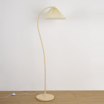 Arc Pleat Floor Lamp