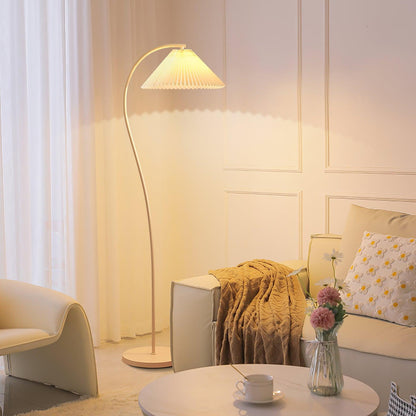 Arc Pleat Floor Lamp