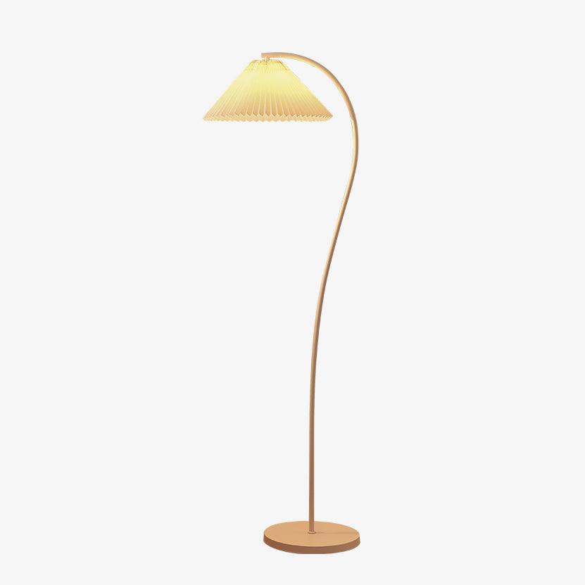 Arc Pleat Floor Lamp