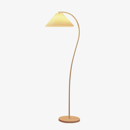 Arc Pleat Floor Lamp