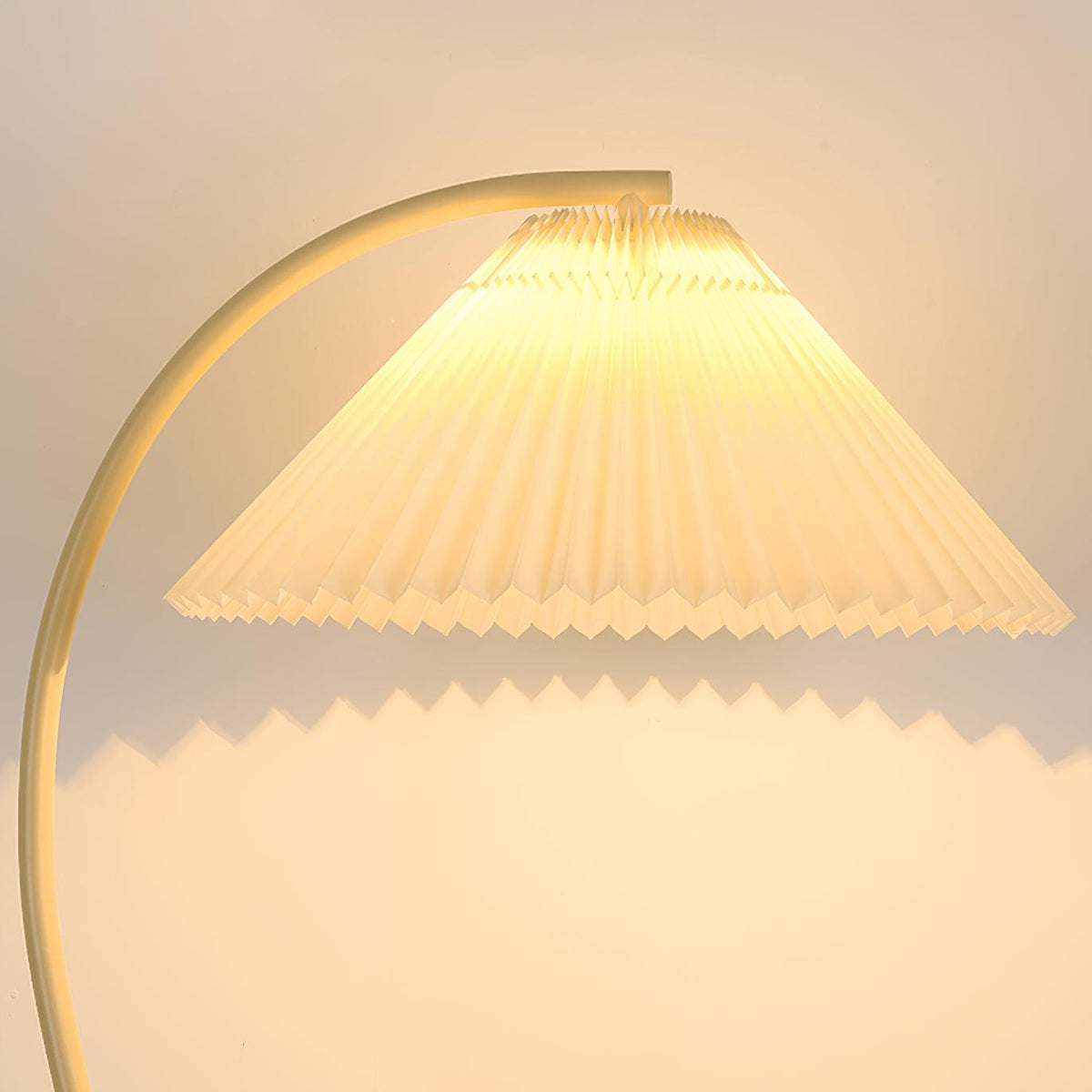 Arc Pleat Floor Lamp