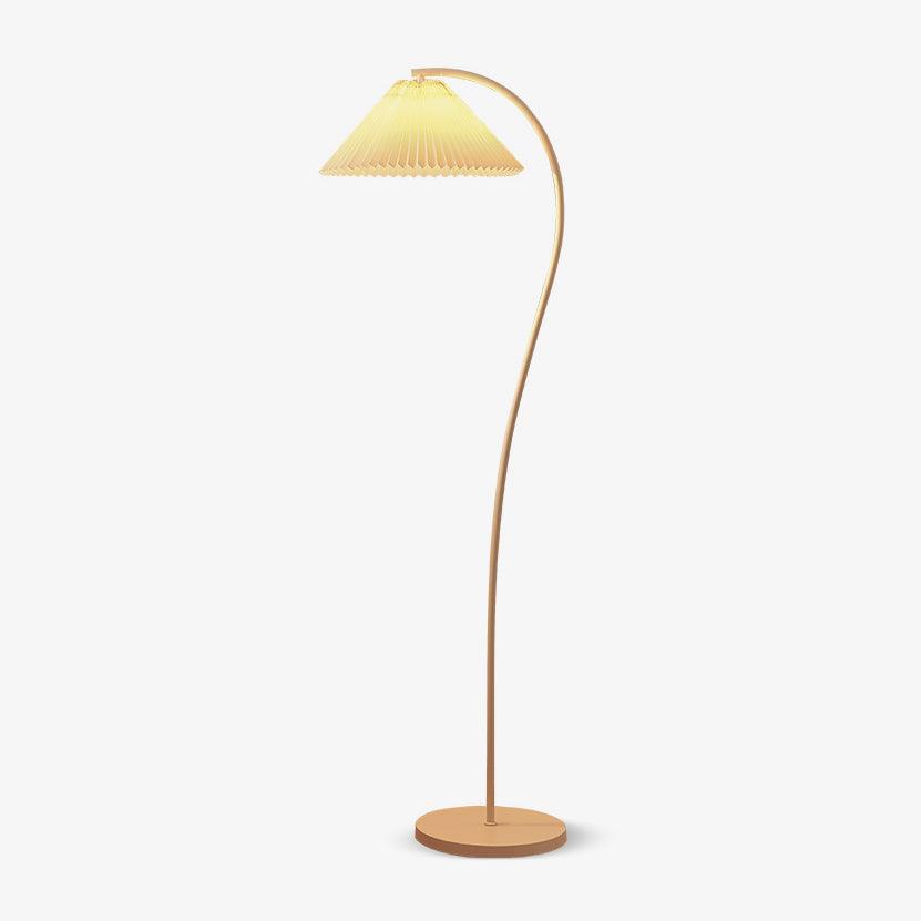 Arc Pleat Floor Lamp
