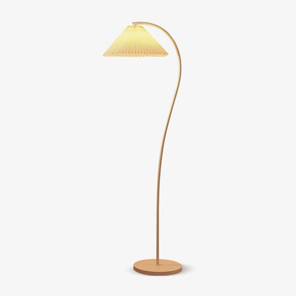 Arc Pleat Floor Lamp