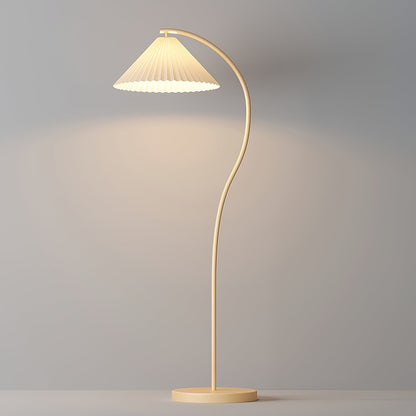 Arc Pleat Floor Lamp