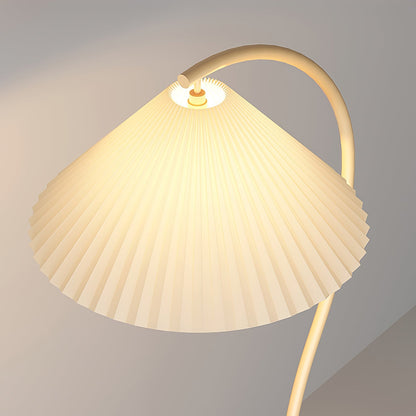 Arc Pleat Floor Lamp