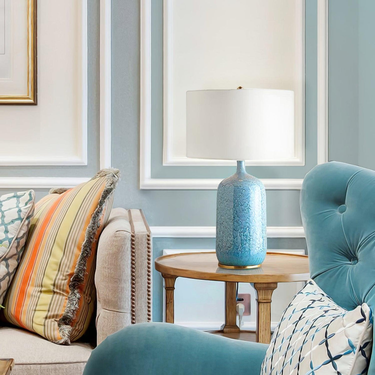 Glaze Vessel Table Lamp