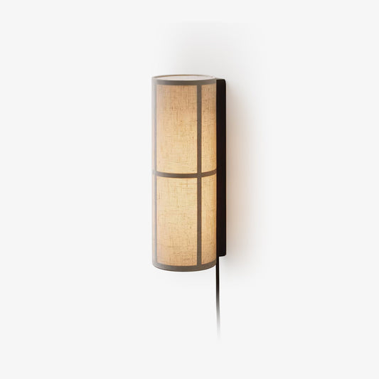 Frame Linen Plug-in Wall Light