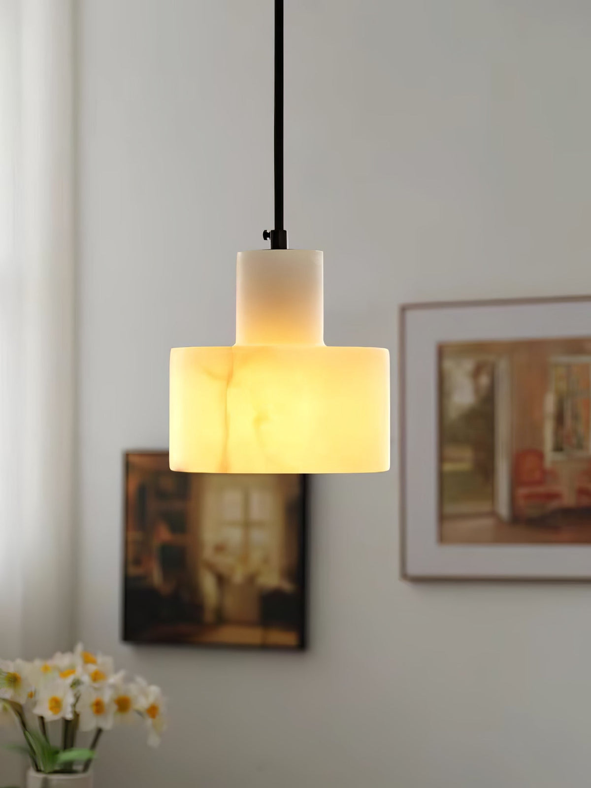 Vein Cylinder Pendant Light