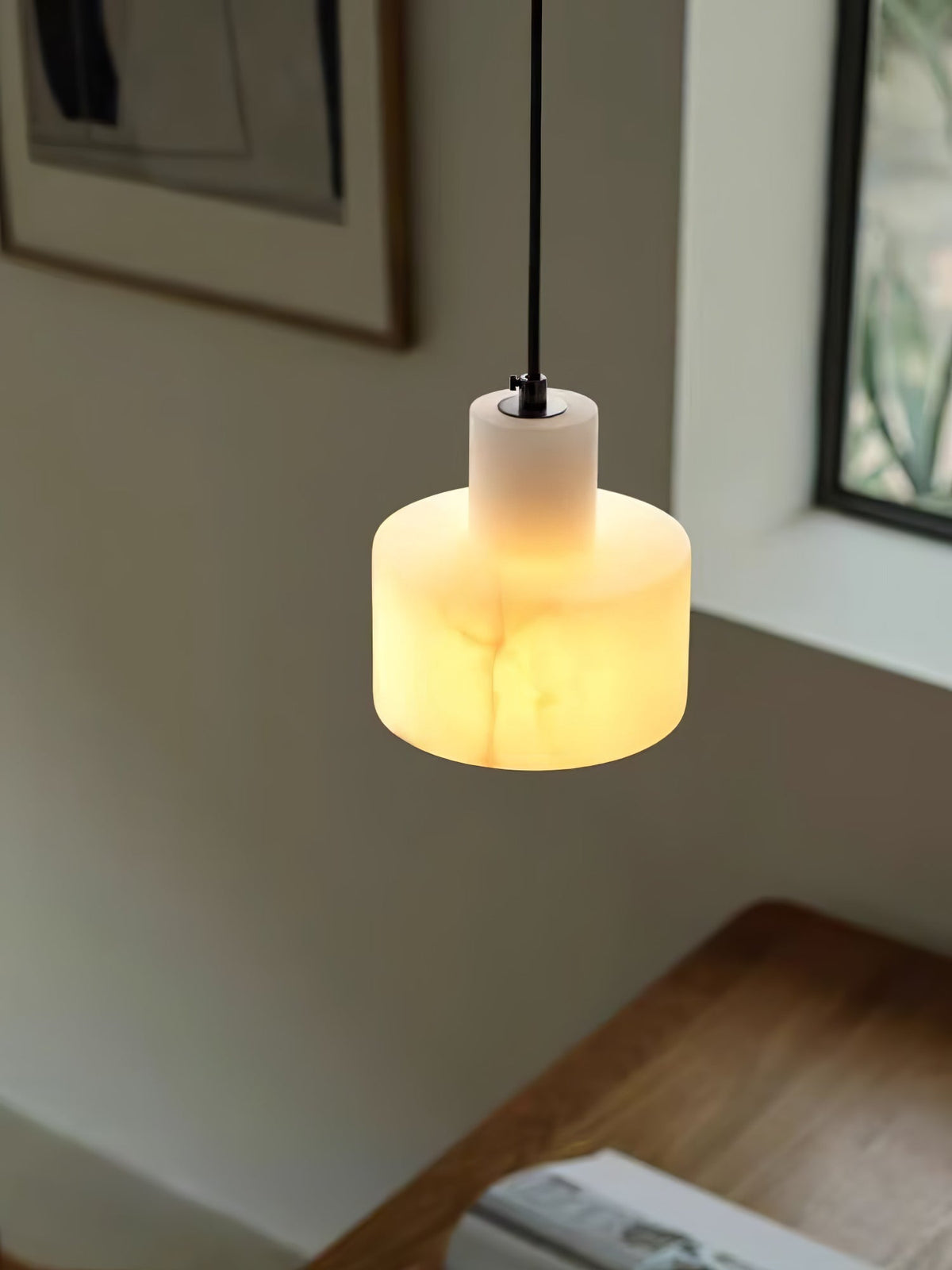 Vein Cylinder Pendant Light