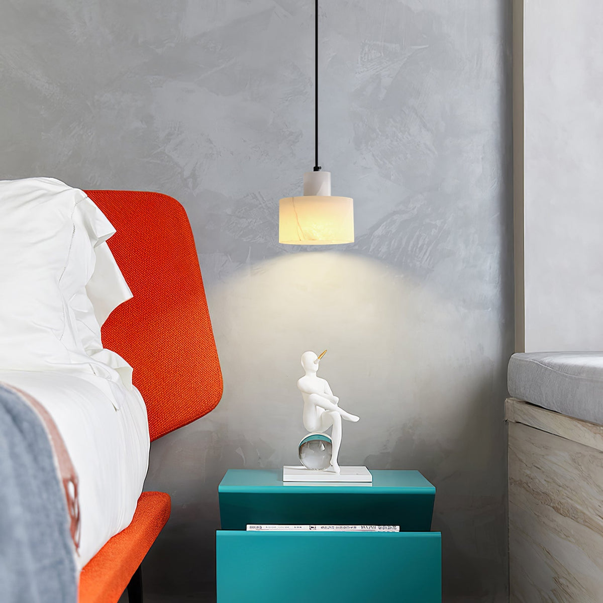 Vein Cylinder Pendant Light