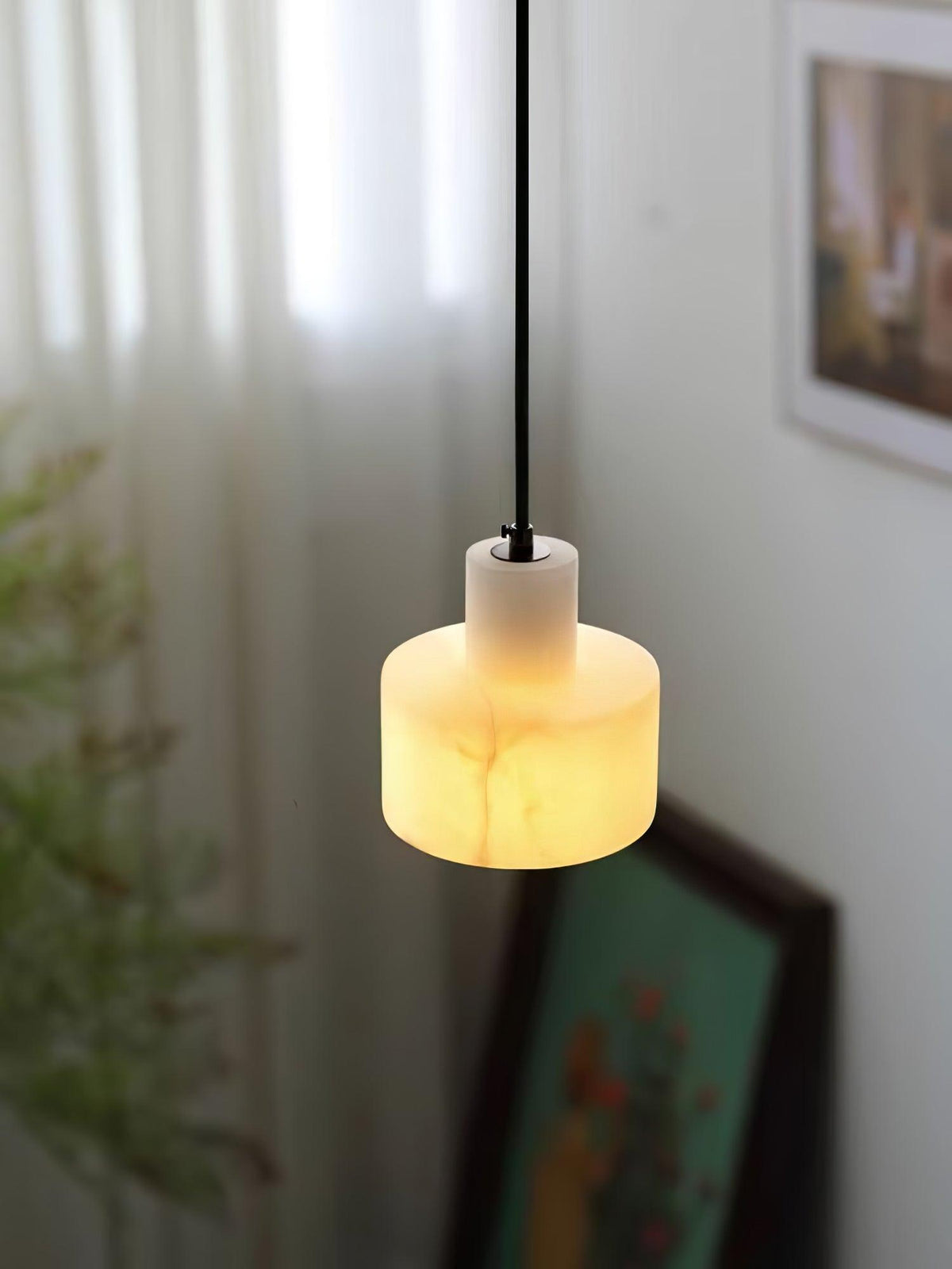Vein Cylinder Pendant Light