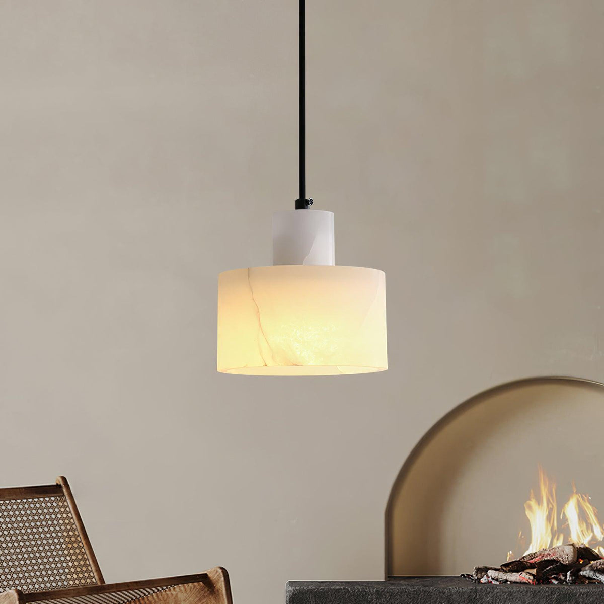 Vein Cylinder Pendant Light