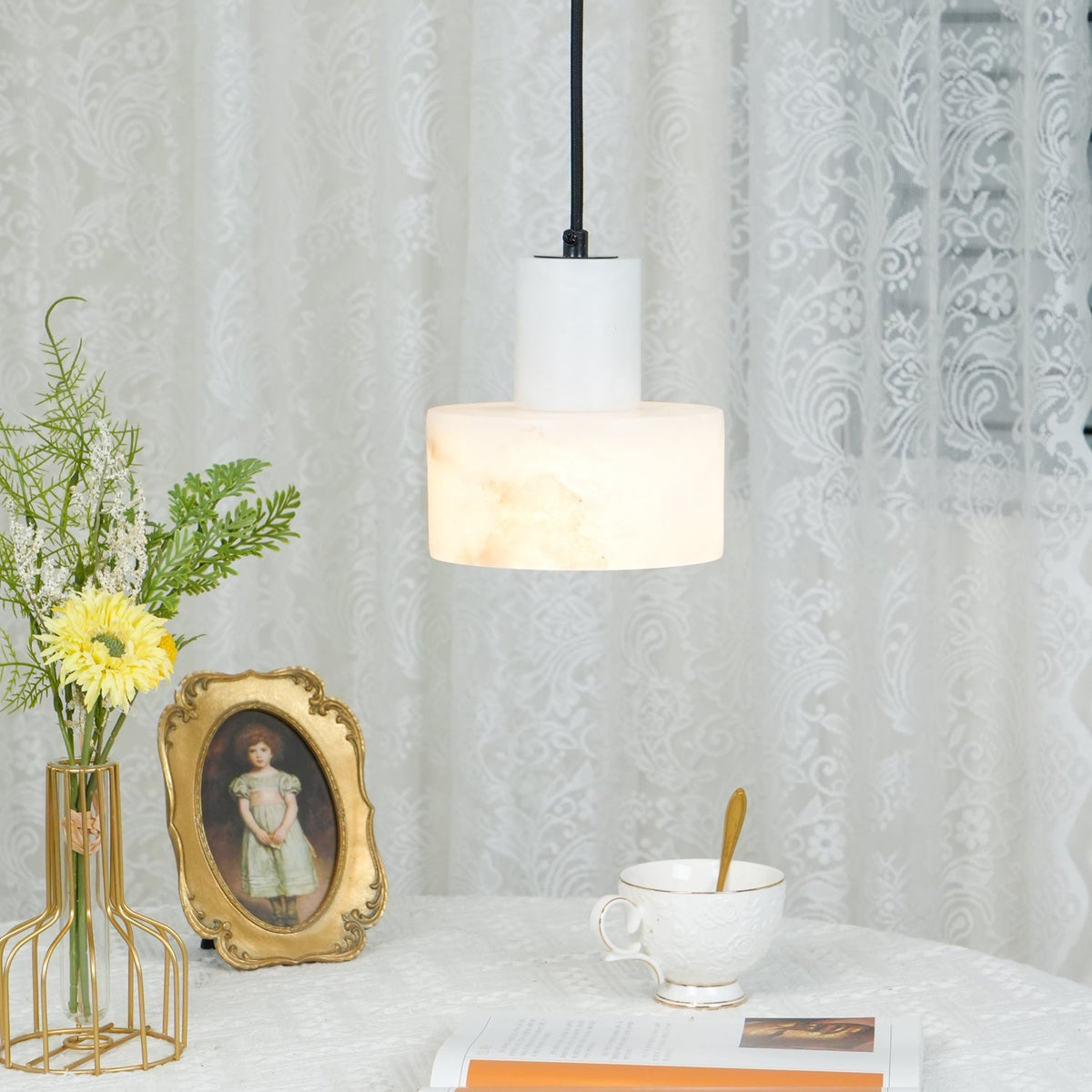 Vein Cylinder Pendant Light