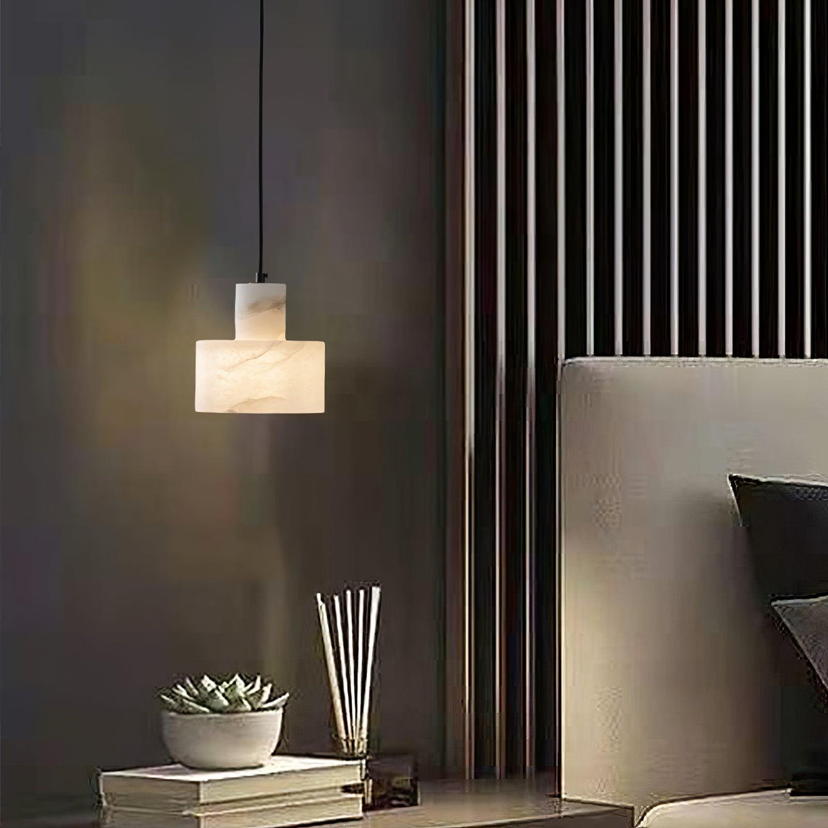Vein Cylinder Pendant Light