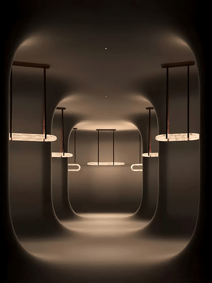Contour Oval Chandelier