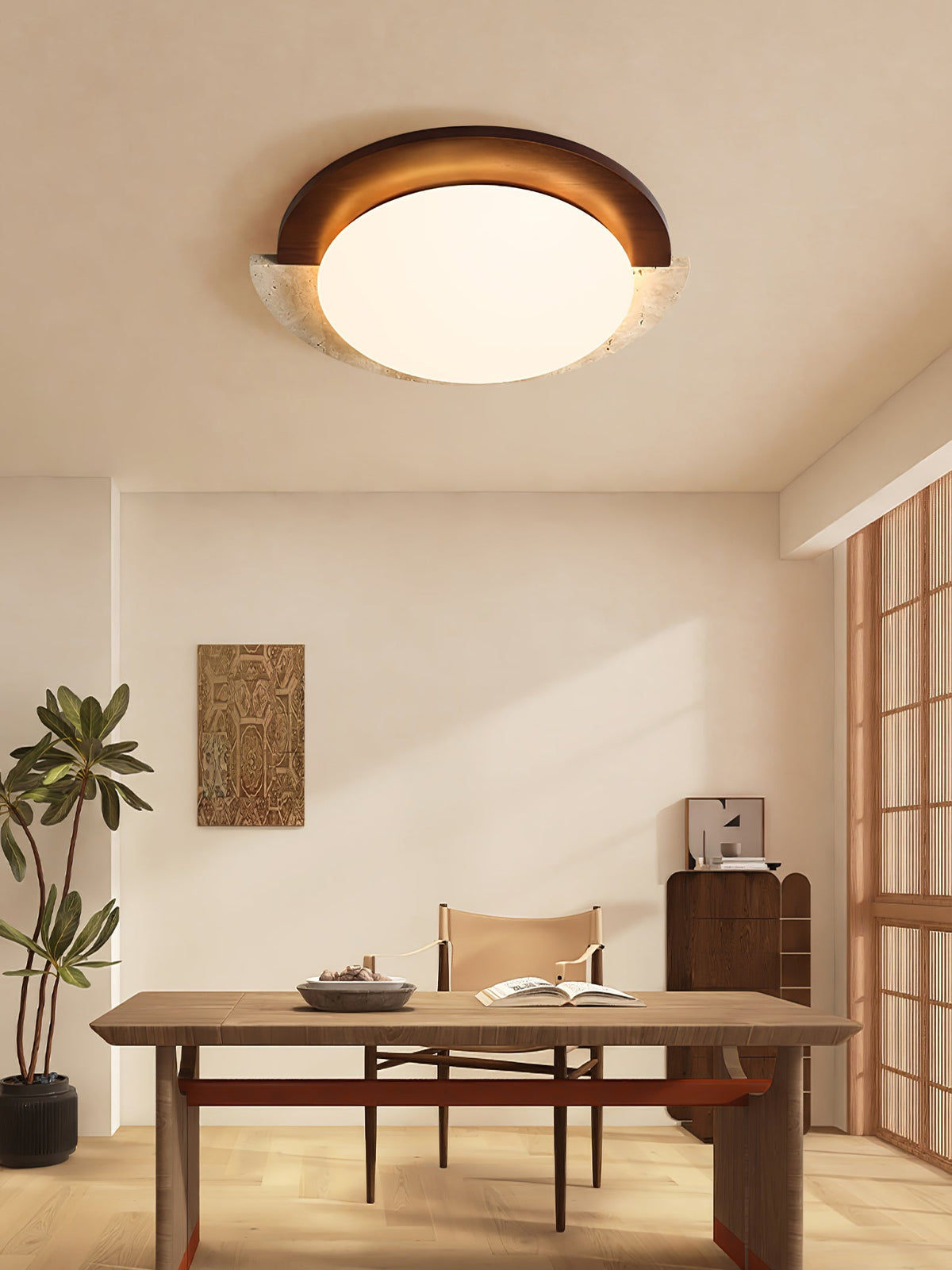 Crossing Halo Ceiling Light