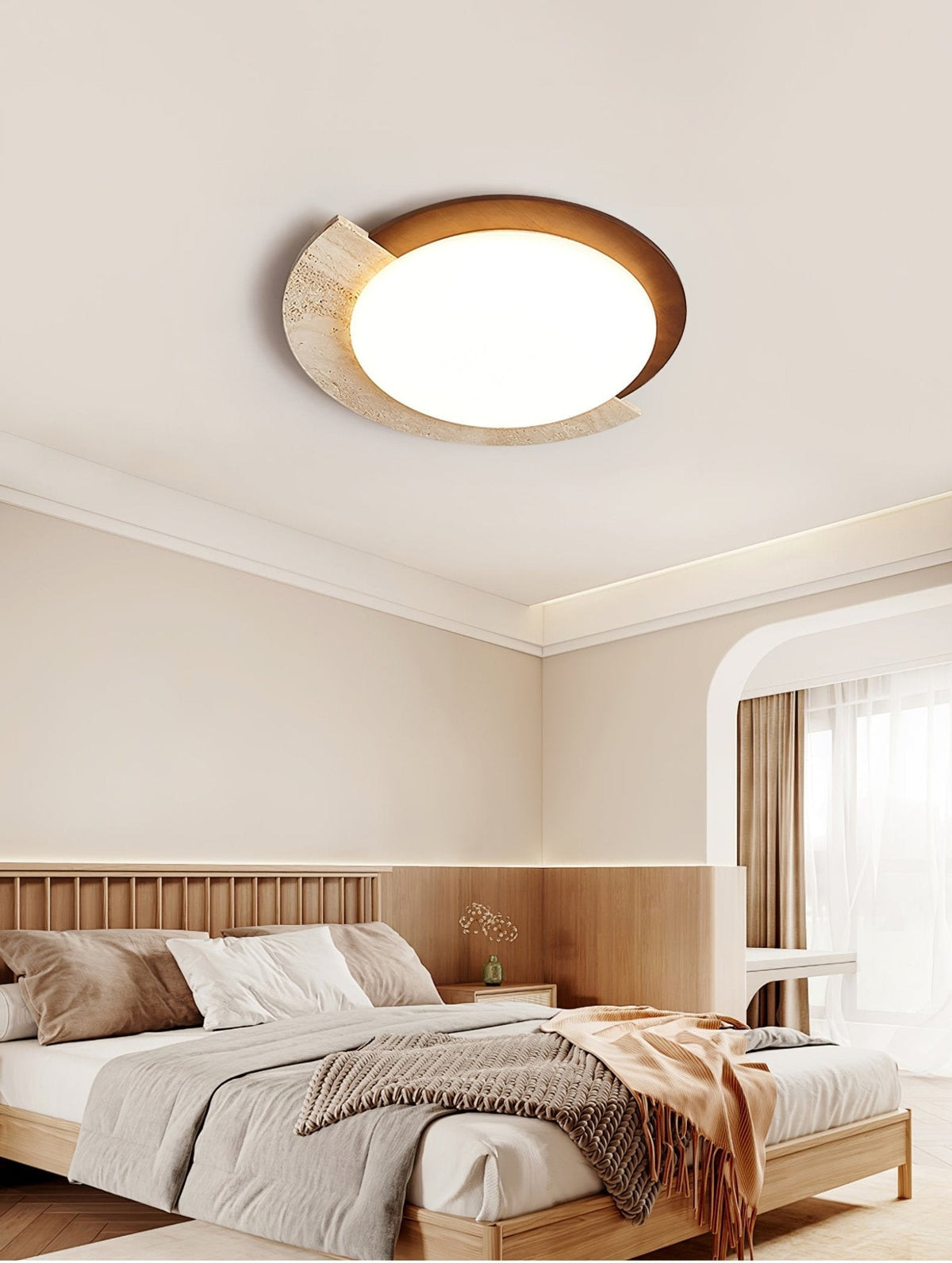 Crossing Halo Ceiling Light