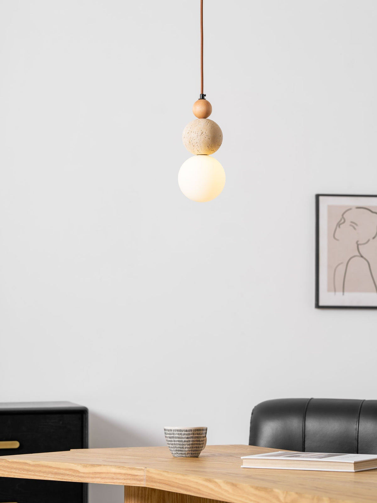 Cairn Stack Pendant Light