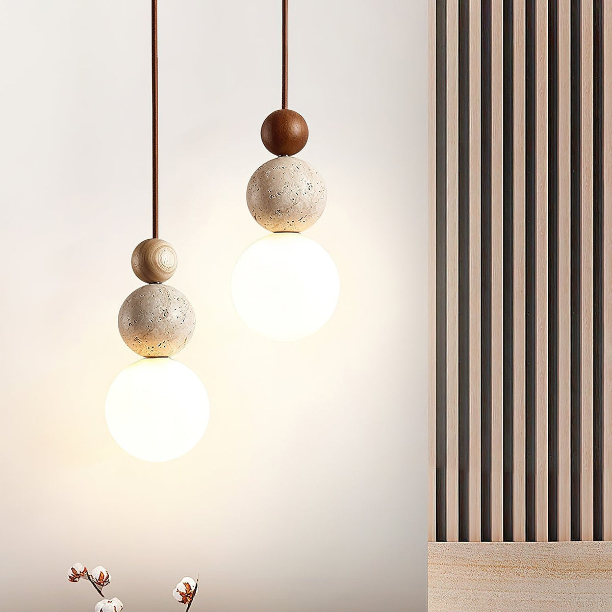 Cairn Stack Pendant Light