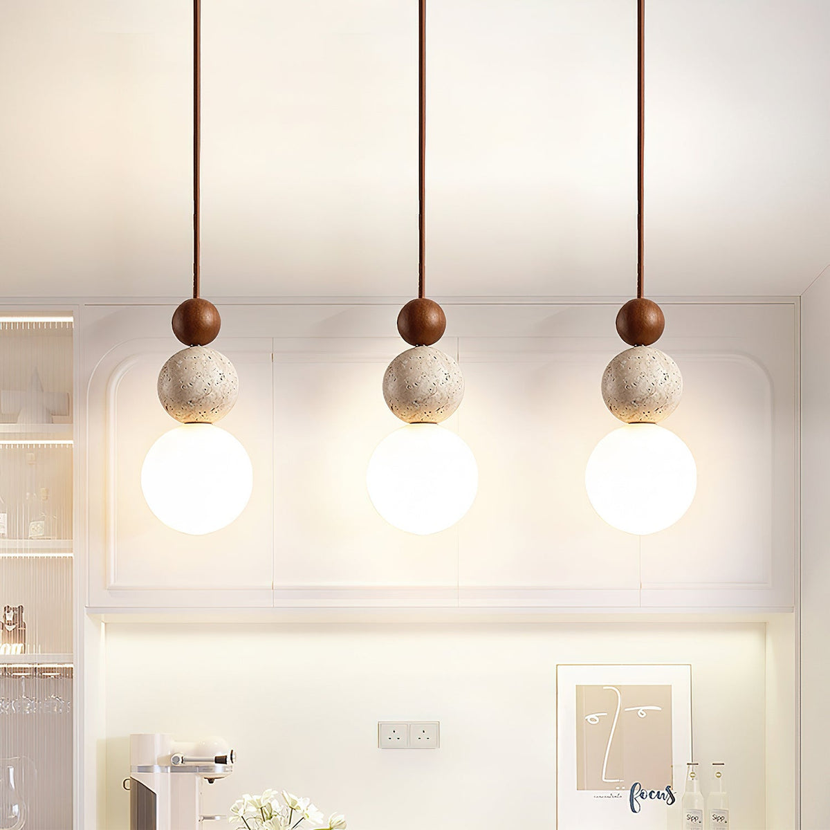 Cairn Stack Pendant Light
