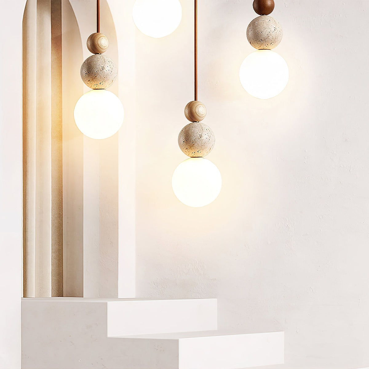 Cairn Stack Pendant Light