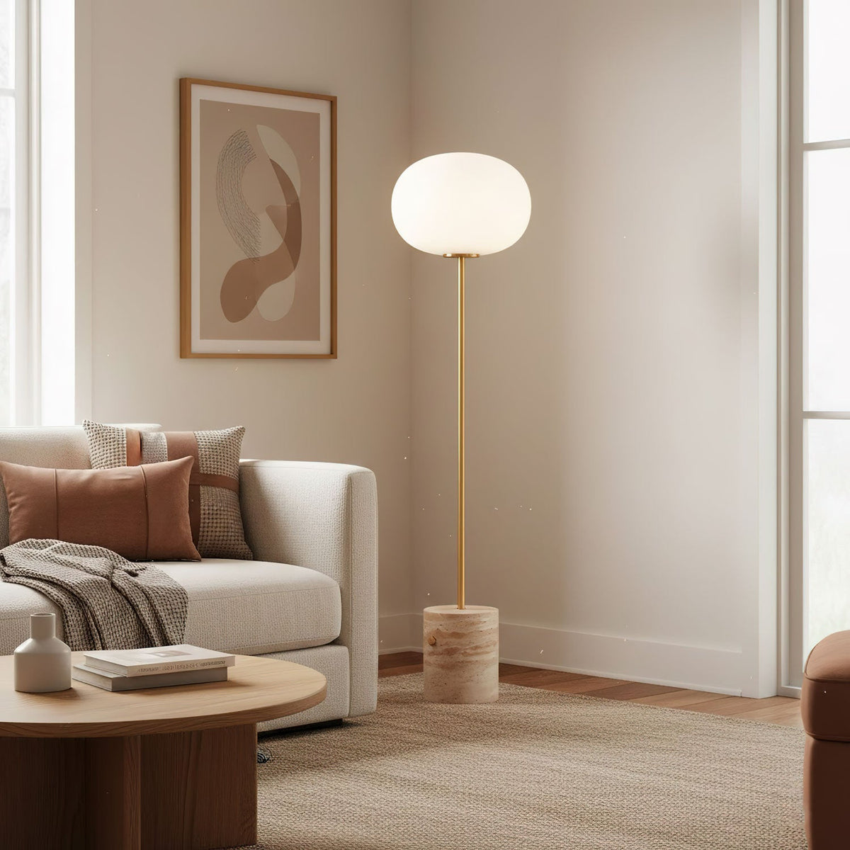 Solum Globe Floor Lamp
