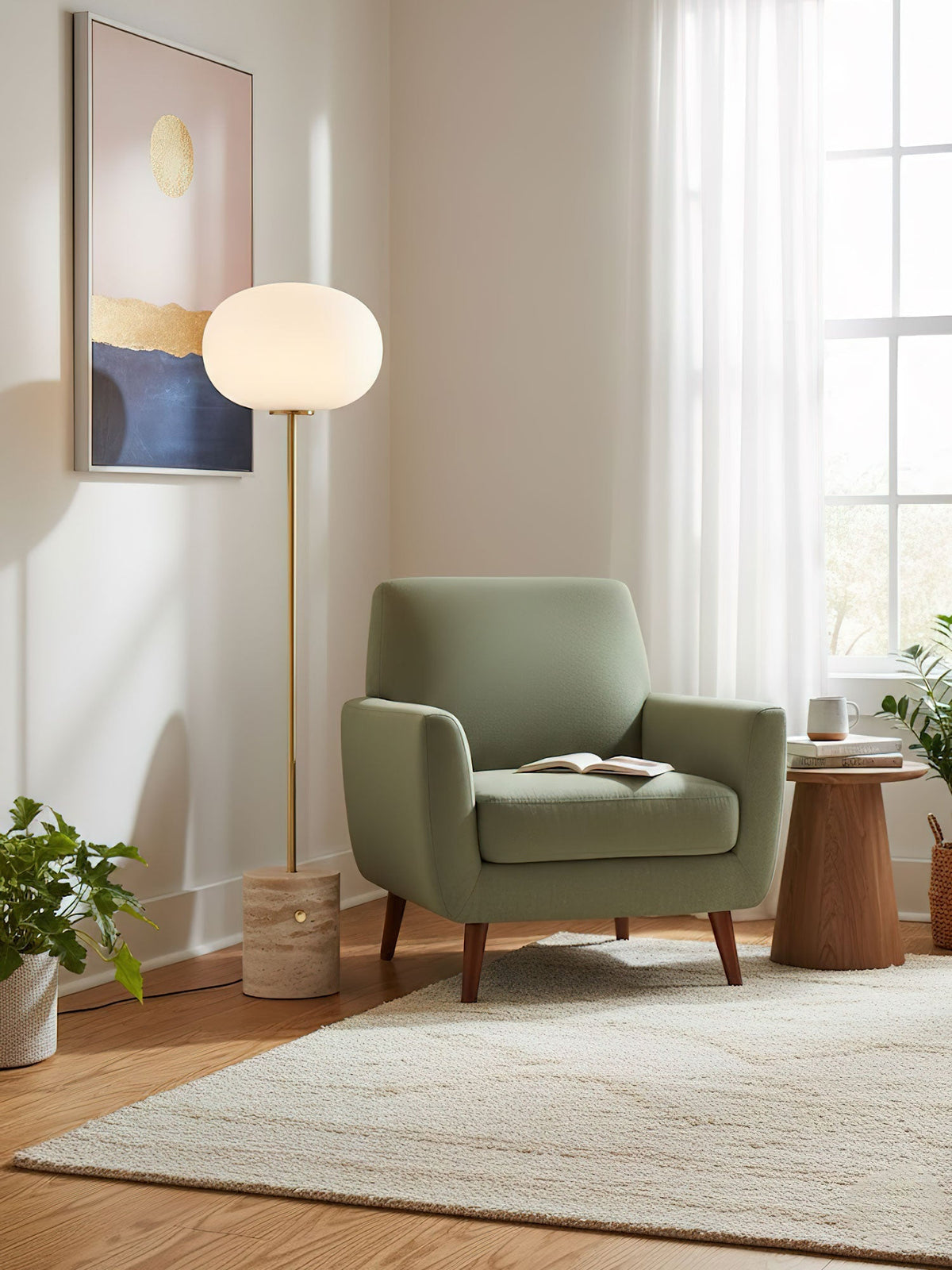 Solum Globe Floor Lamp