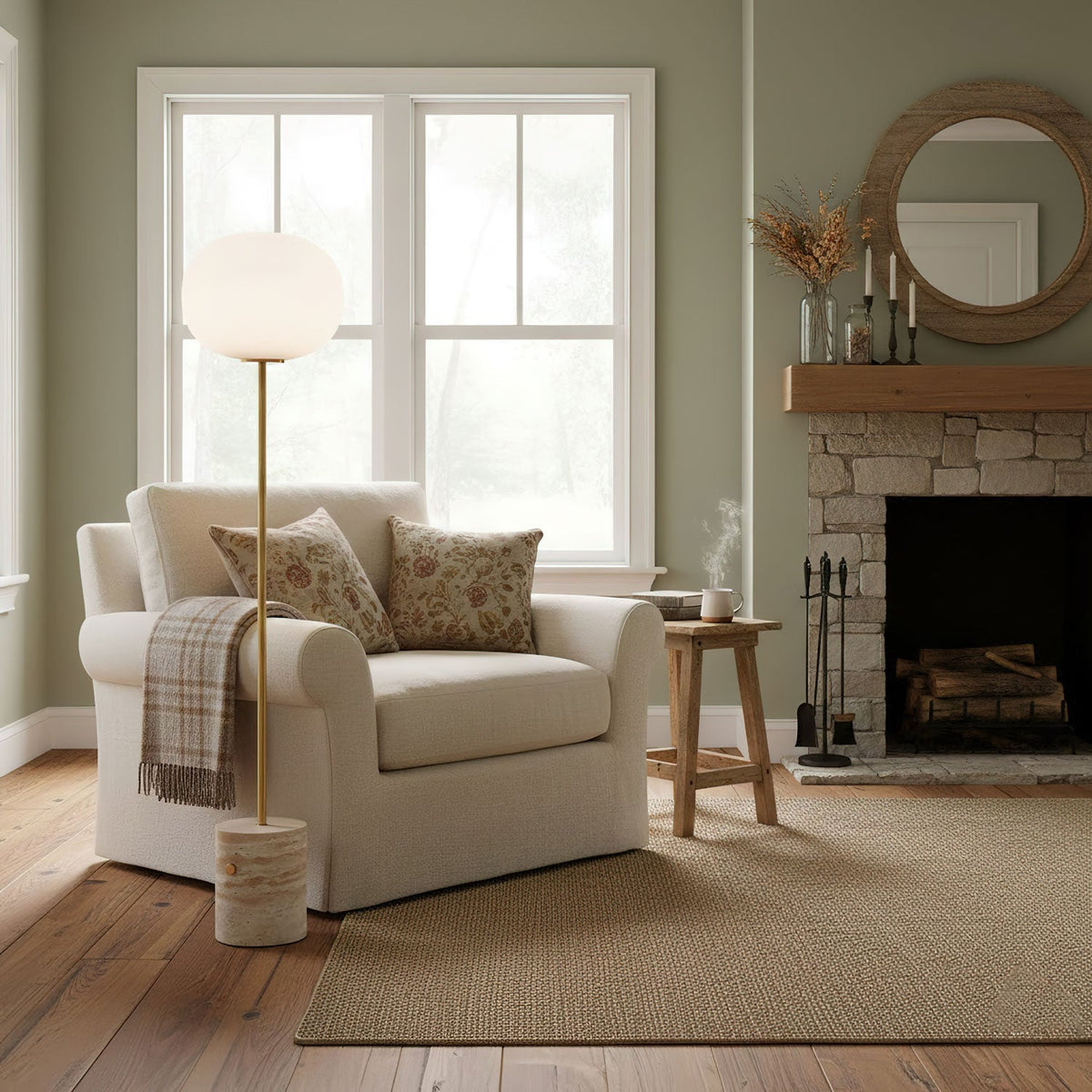 Solum Globe Floor Lamp