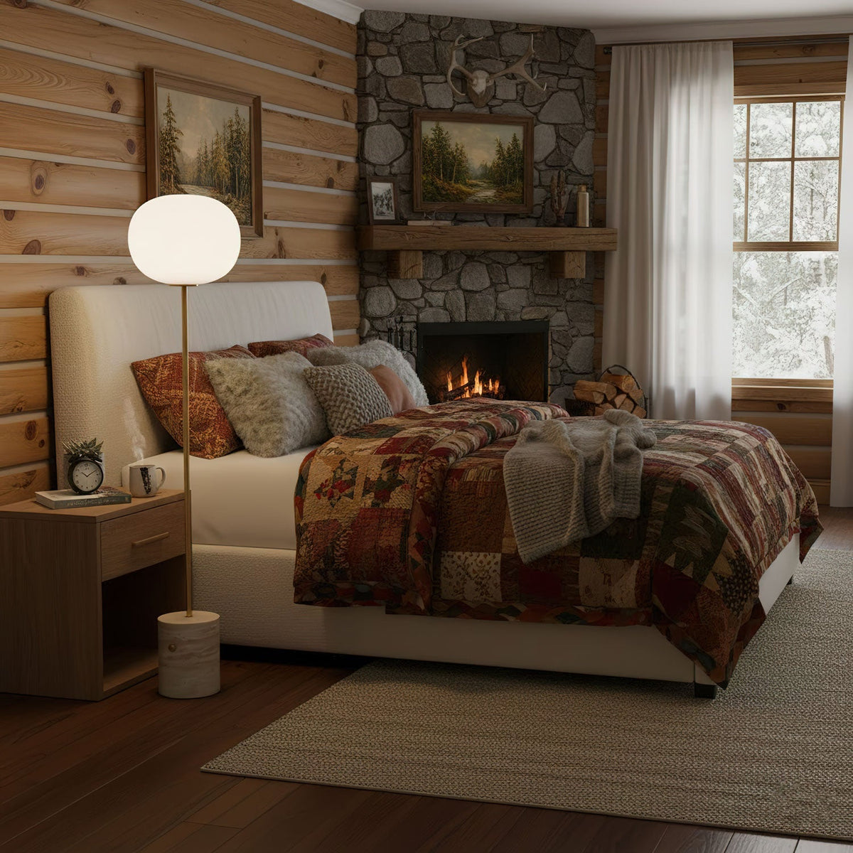 Solum Globe Floor Lamp