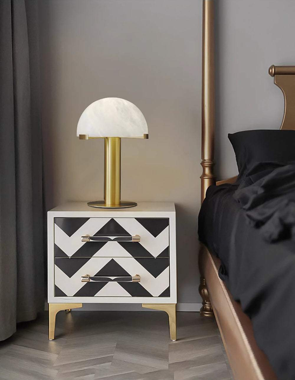 Vein Dome Table Lamp