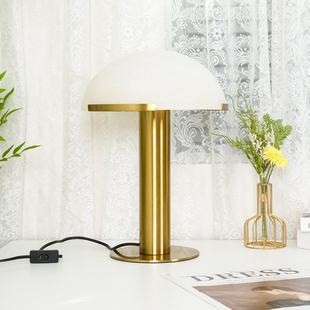 Vein Dome Table Lamp