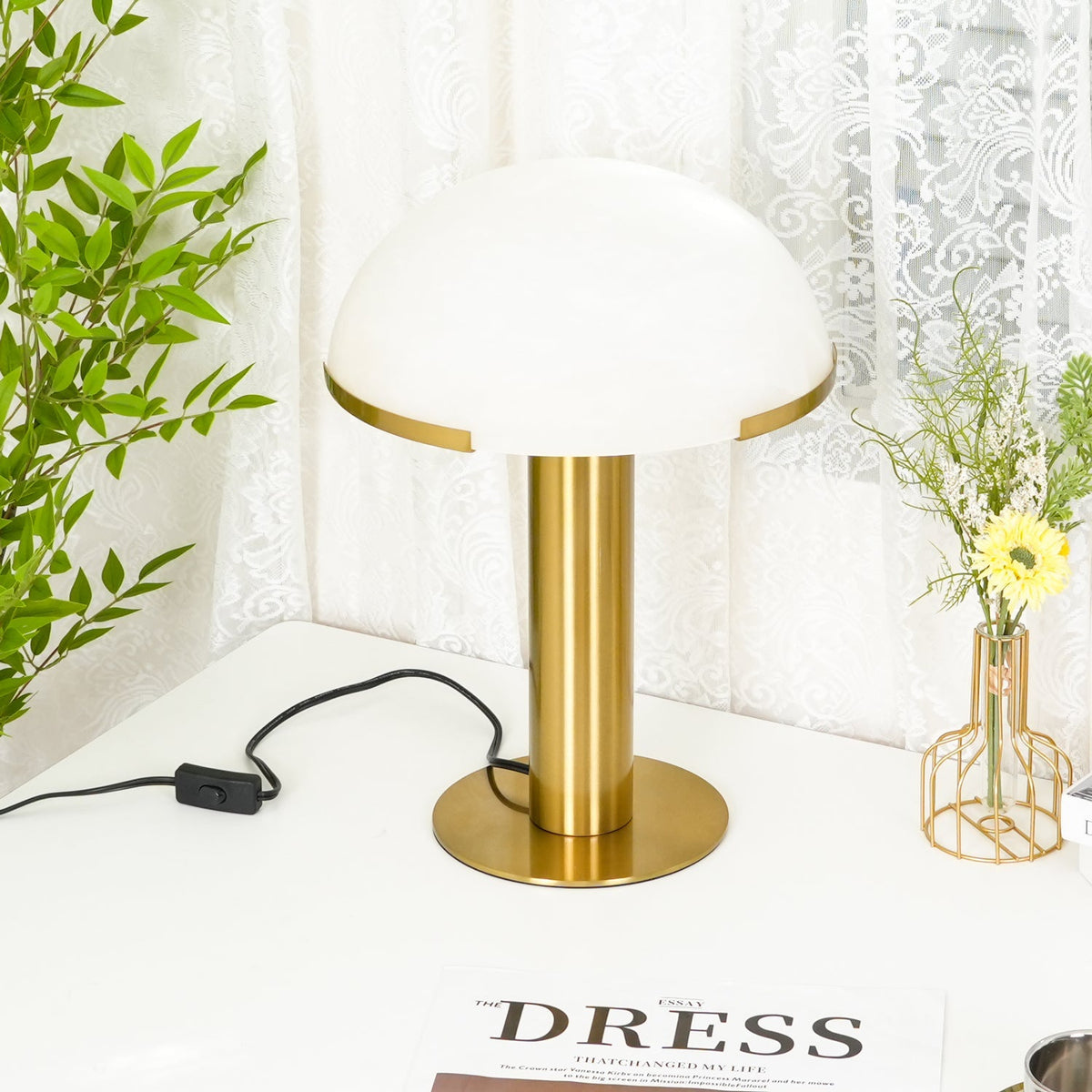 Vein Dome Table Lamp