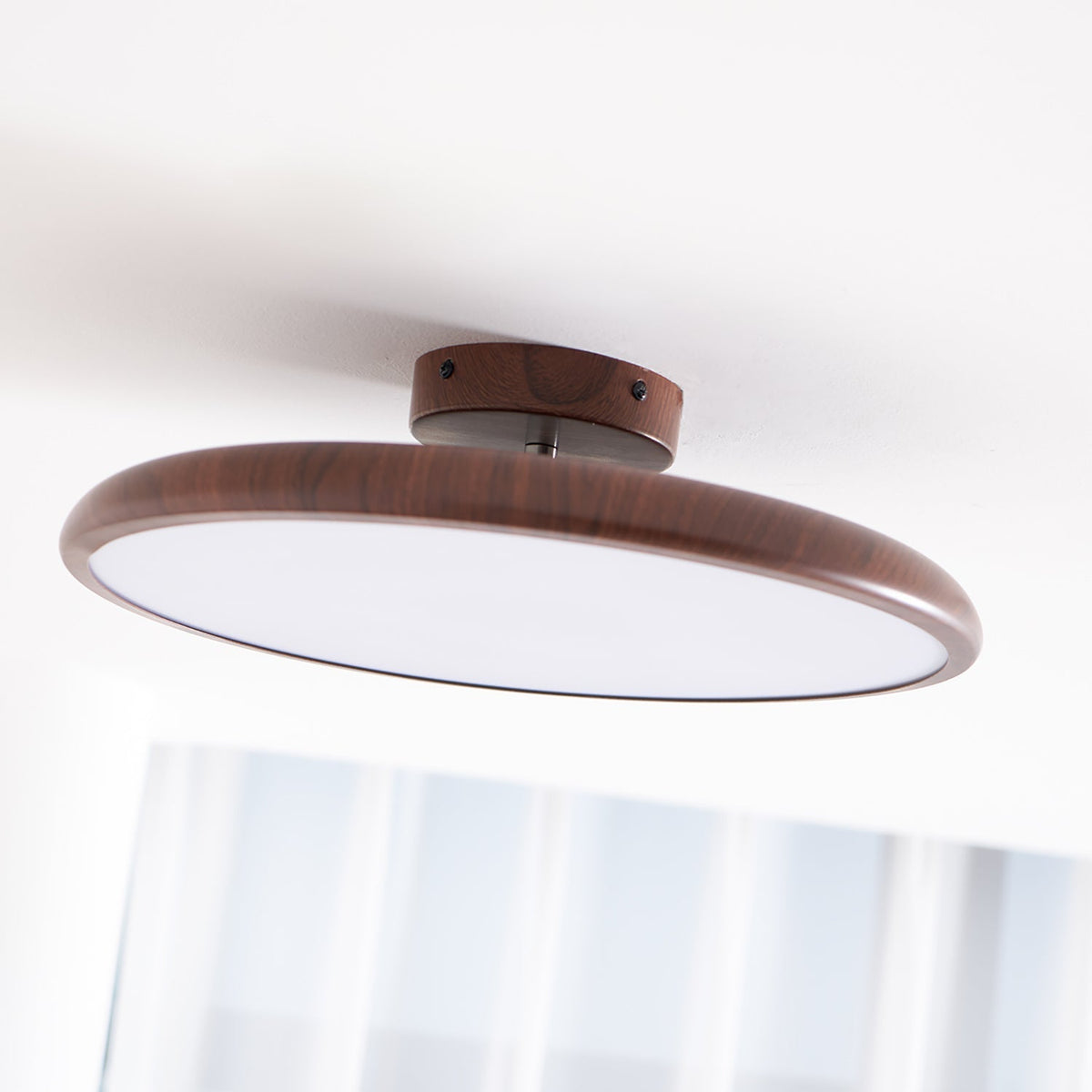 Timber Halo Ceiling Light