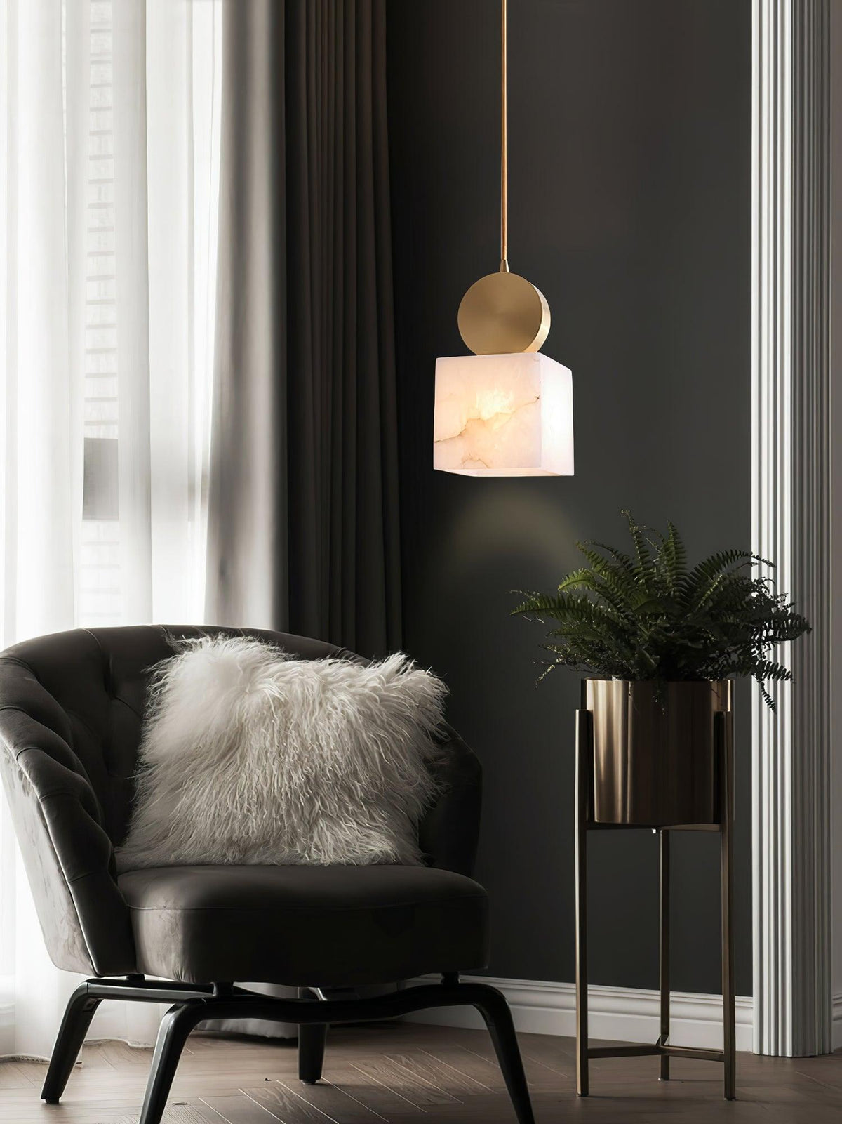 Balance Stone Pendant Light