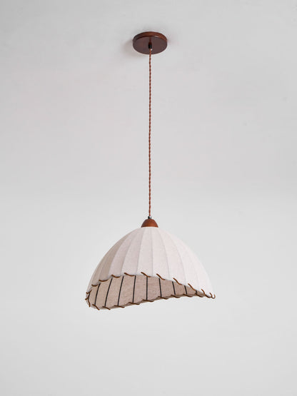 Woven Bell Pendant Light