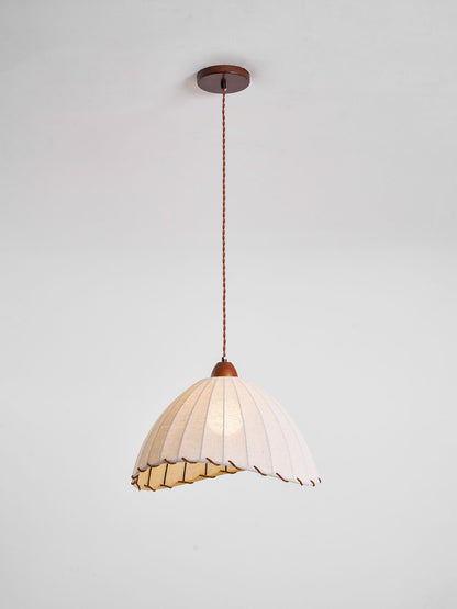 Woven Bell Pendant Light