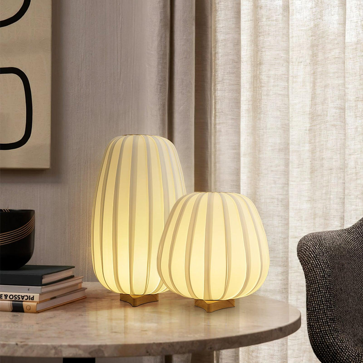 Fold Lantern Table Lamp