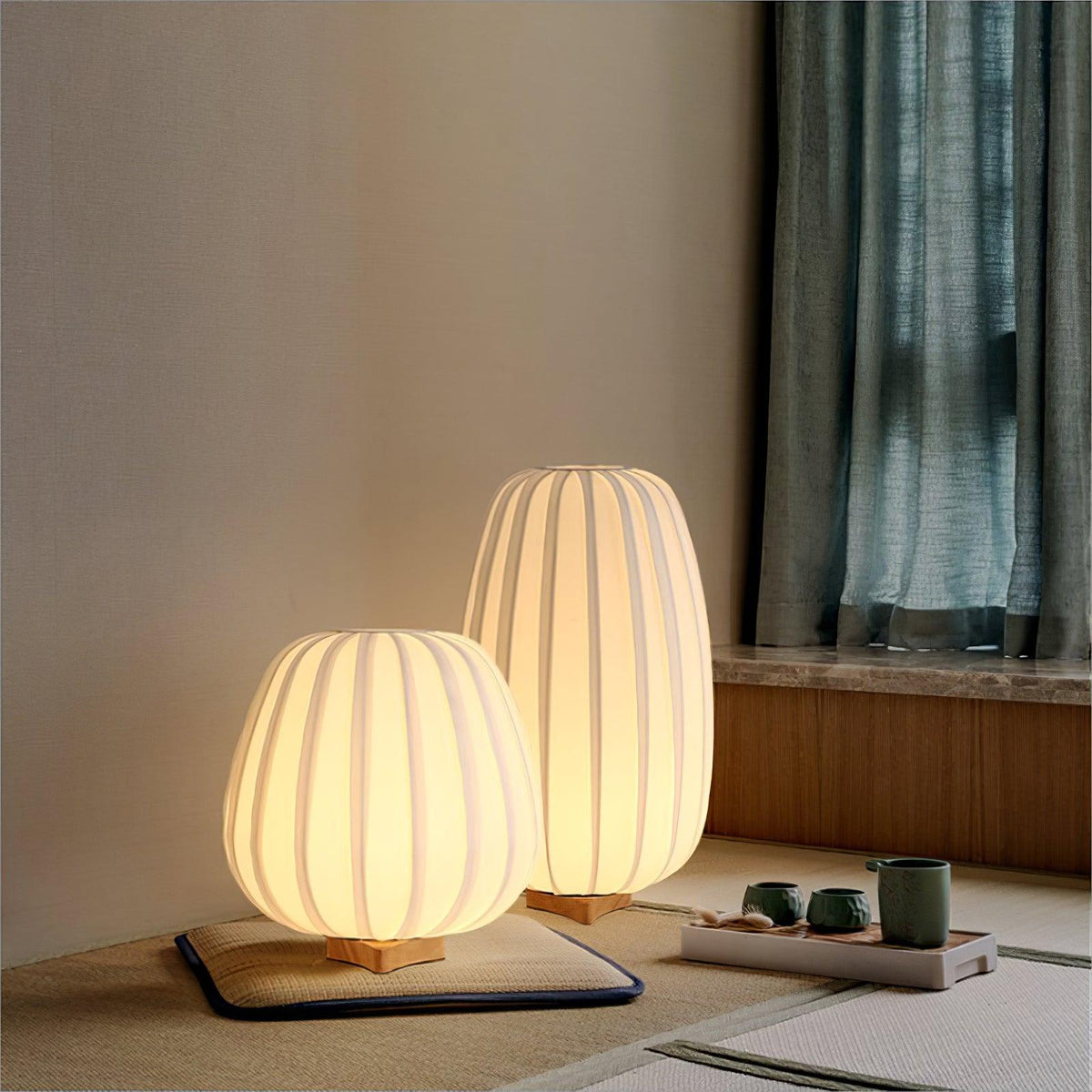 Fold Lantern Table Lamp