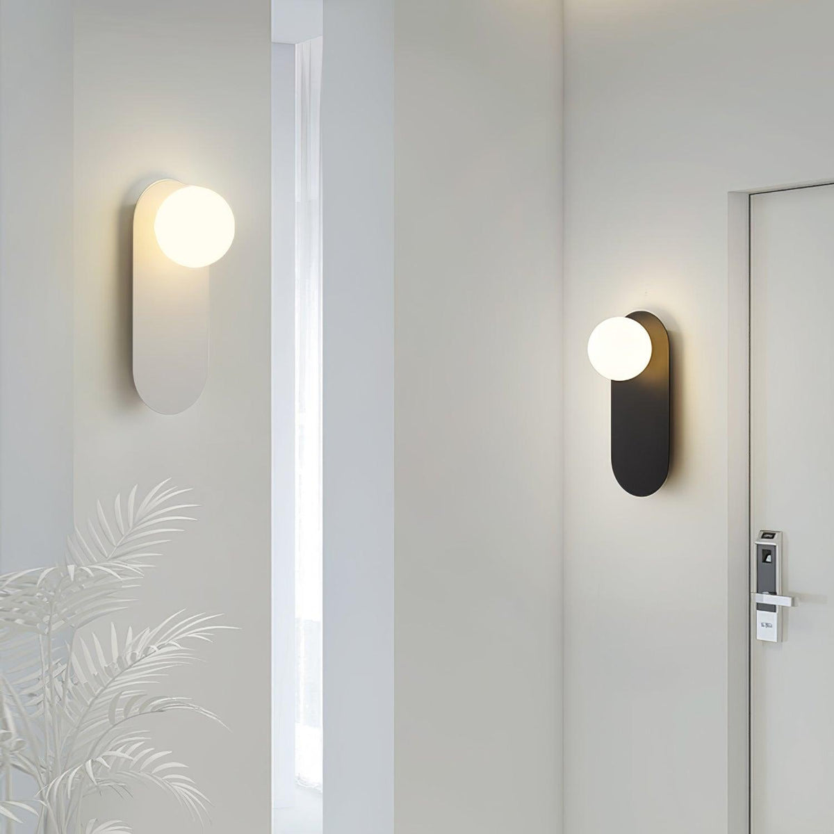 Aure Globe Wall Light