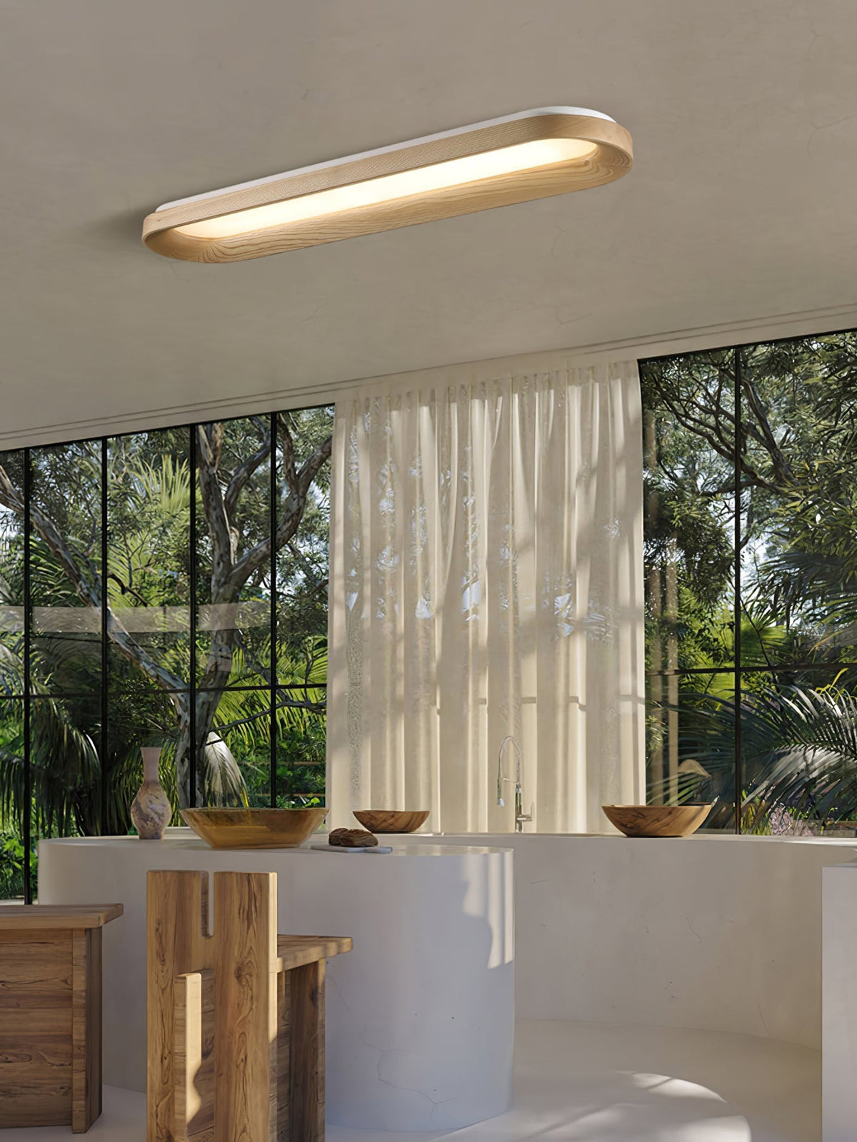 Horizon Oval Ceiling Light