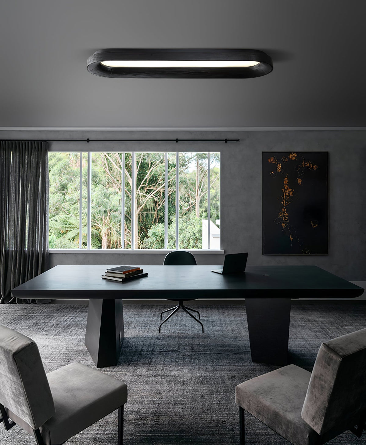 Horizon Oval Ceiling Light
