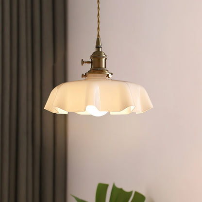 Scallop Swag Pendant Light
