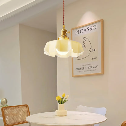 Scallop Swag Pendant Light