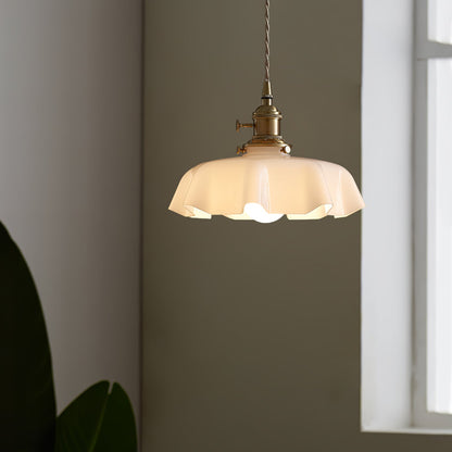Scallop Swag Pendant Light