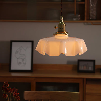 Scallop Swag Pendant Light