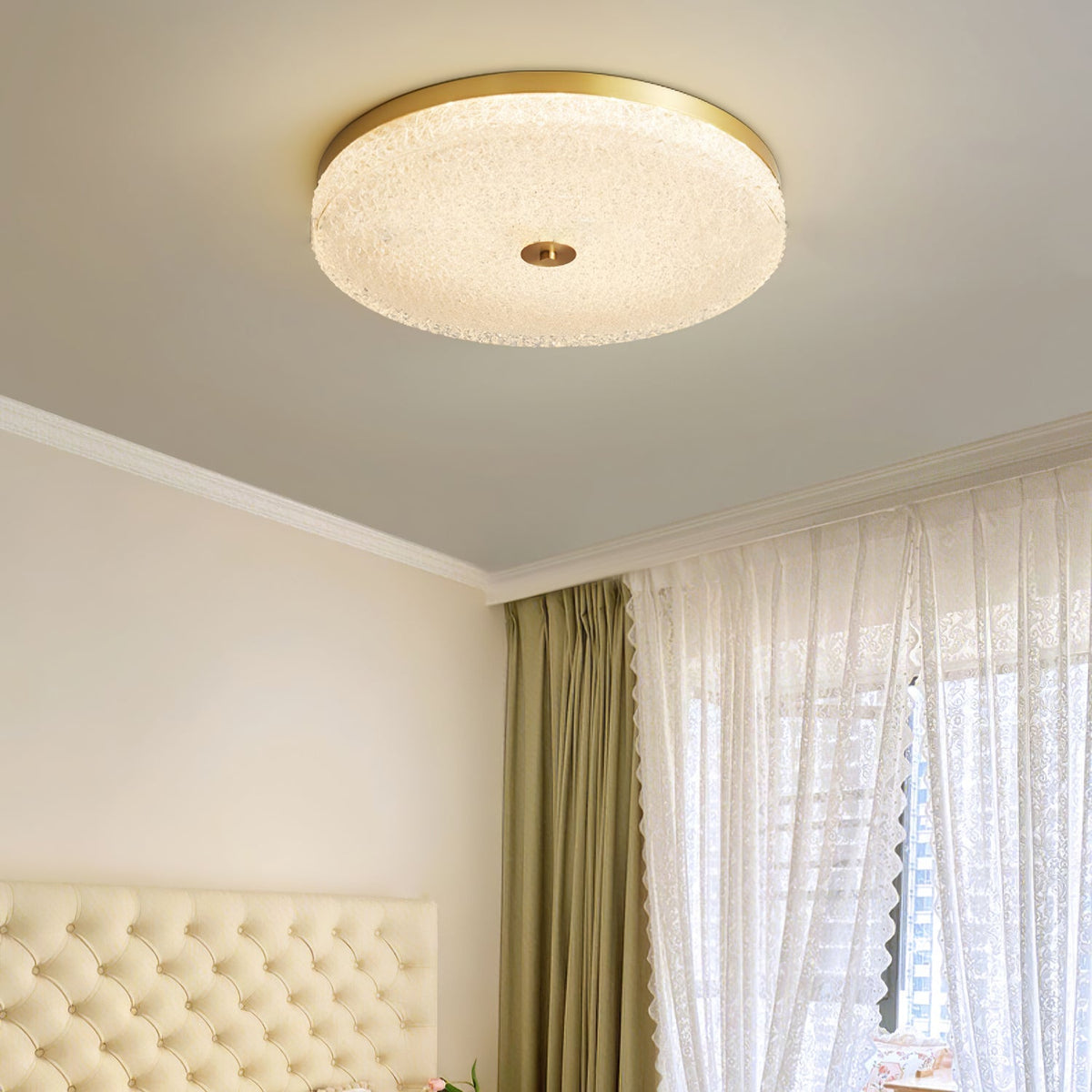 Fleck Disc Ceiling Light