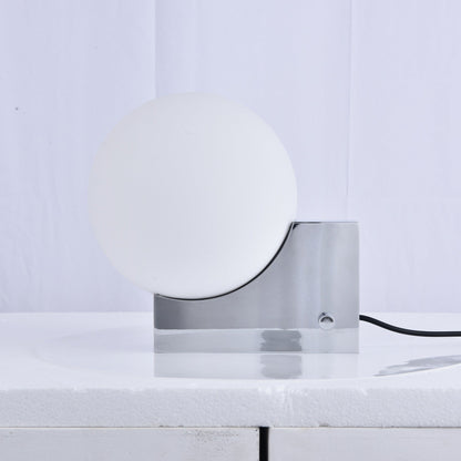 Block Globe Table Lamp