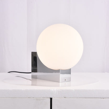 Block Globe Table Lamp